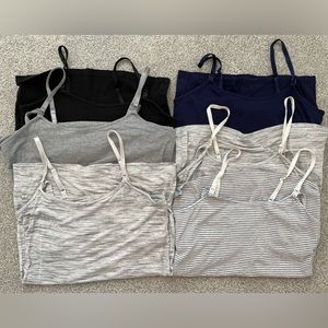 Bundle of six nursing tanks
